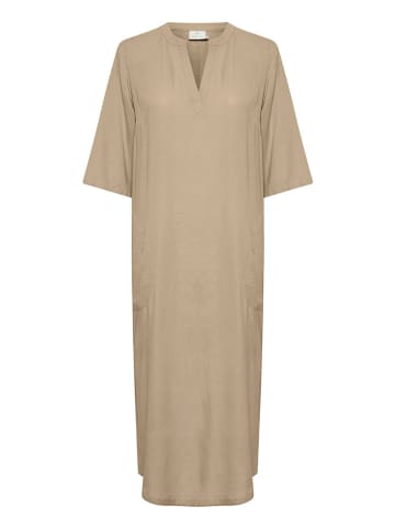 Kaffe Kleid in Hellbraun