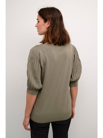 Kaffe Sweter w kolorze khaki
