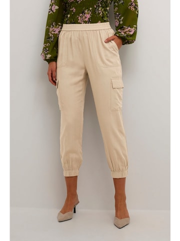 Kaffe Cargobroek beige
