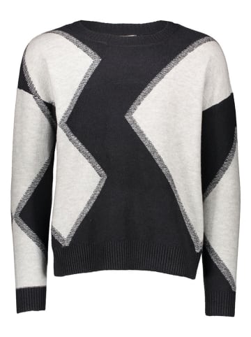 Cecil Pullover in Schwarz/ Weiß