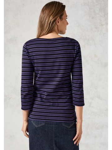 Cecil Pullover in Schwarz/ Lila