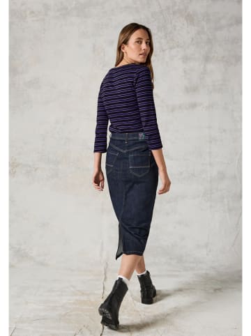 Cecil Pullover in Schwarz/ Lila