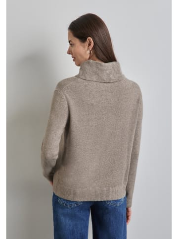 Street One Pullover in Hellbraun