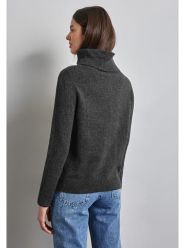 Street One Sweter w kolorze antracytowym