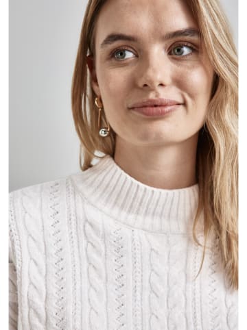 Street One Pullover in Creme