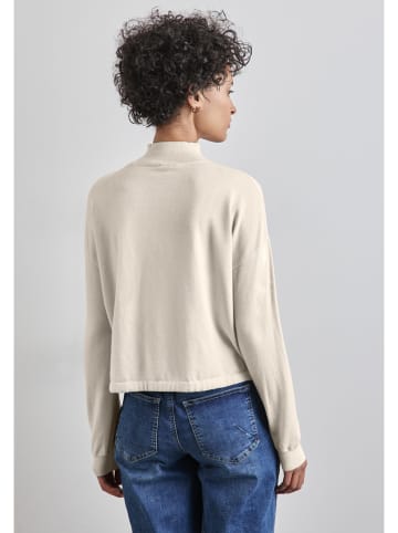 Street One Pullover in Creme