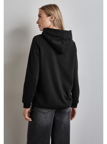 Street One Hoodie in Schwarz