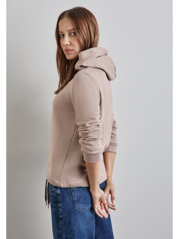 Street One Hoodie in Beige