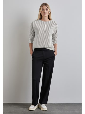 Street One Blouse zwart/wit