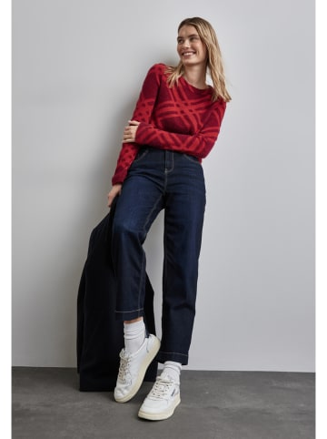 Street One Sweter w kolorze czerwonym