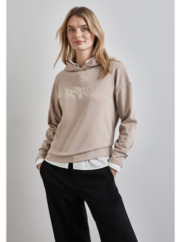 Street One Bluza w kolorze beżowym