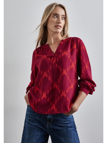 Street One Bluse in Rot