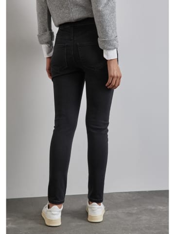 Street One Dżinsy - Skinny fit - w kolorze antracytowym