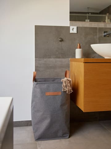 STORE IT Wasmand grijs - (H)58 x Ø 35 cm