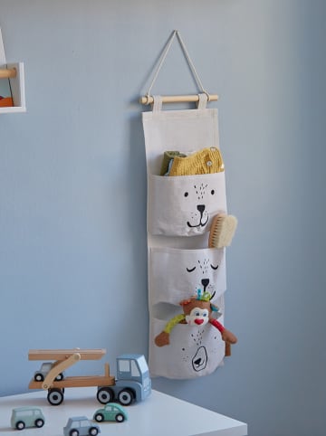 STORE IT Wiszący organizer w kolorze kremowym - 20 x 58 cm