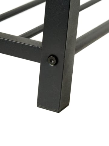STORE IT Schoenenkast "Loft" grijs/zilverkleurig - (B)80 x (H)50 x (D)31 cm