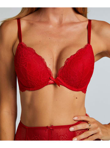 Hunkemöller Push-Up-BH "Teddy" in Rot