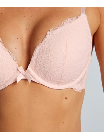 Hunkemöller Push-Up-BH "Teddy" in Rosa