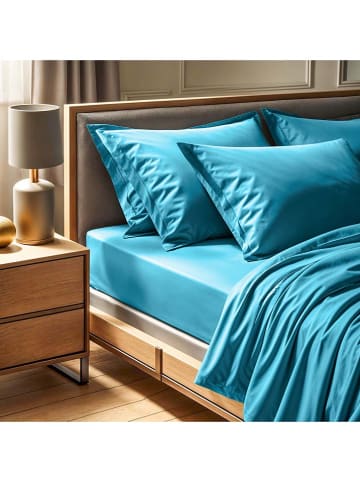 MIX&MATCH Renforcé hoeslaken turquoise