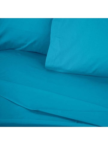 MIX&MATCH Renforcé hoeslaken turquoise