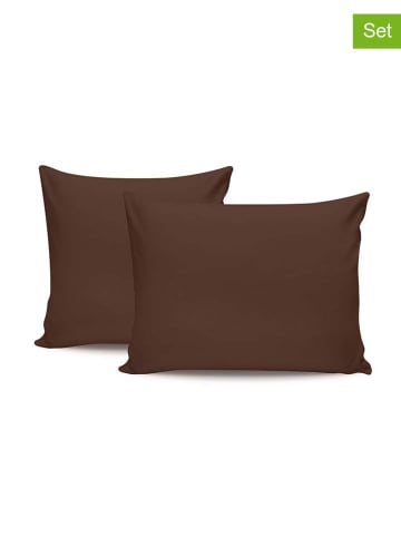 MIX&MATCH 2er-Set: Renforcè-Kissenhüllen in Braun