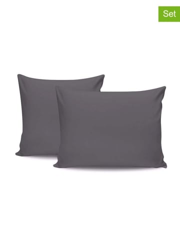 MIX&MATCH 2er-Set: Renforcè-Kissenhüllen in Grau