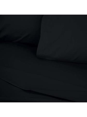MIX&MATCH Renforcé bedlaken zwart