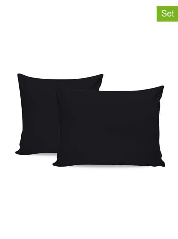 MIX&MATCH 2er-Set: Renforcè-Kissenhüllen in Schwarz