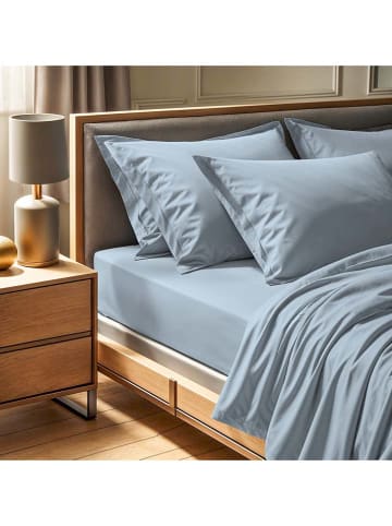MIX&MATCH Renforcé hoeslaken lichtblauw