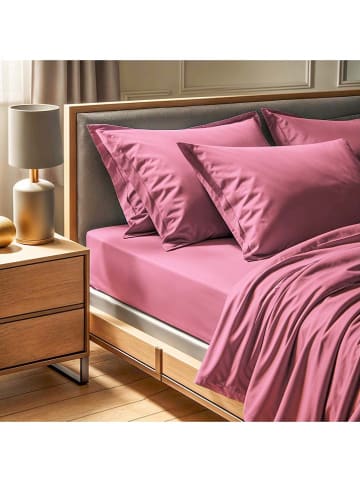 MIX&MATCH Renforcé hoeslaken oudroze