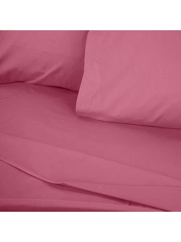 MIX&MATCH Renforcé hoeslaken oudroze