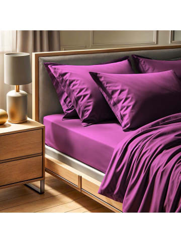 MIX&MATCH Renforcé hoeslaken paars