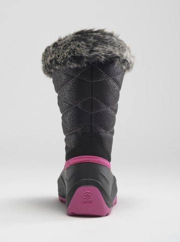 Kamik Winterstiefel "Snowangel" in Schwarz/ Pink