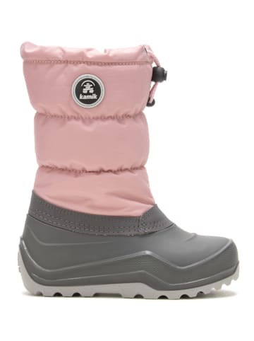 Kamik Winterlaarzen "Snowcozy" lichtroze/grijs
