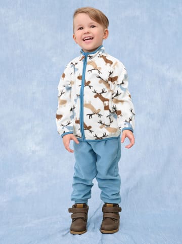 COOL CLUB 2-delige outfit wit/lichtblauw