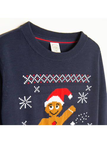 COOL CLUB Sweter w kolorze granatowym