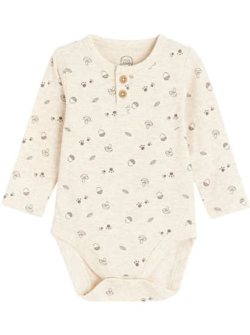 COOL CLUB 2er-Set: Bodys in Creme/ Weiß