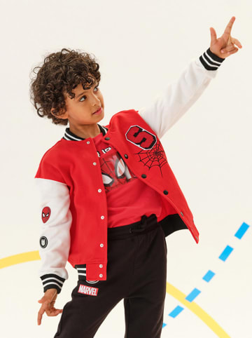 COOL CLUB Sweatvest rood/wit