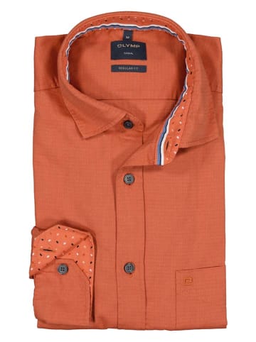 OLYMP Hemd "Casual" - Regular fit - in Orange