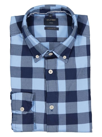 OLYMP Hemd "Casual" - Regular fit - in Blau