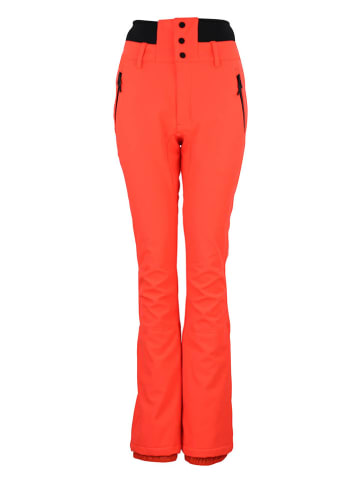 Peak Mountain Softshell-Ski-/ Snowboardhose "Adora" in Orange