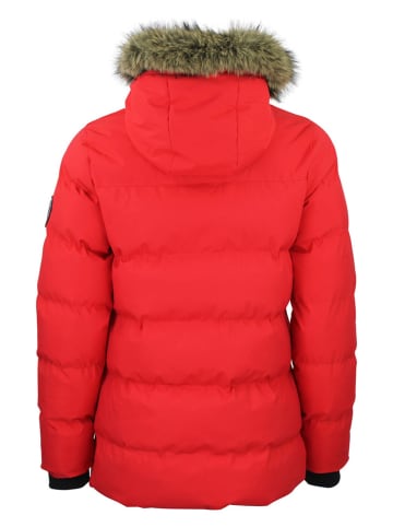 Peak Mountain Winterjas "Anory" rood