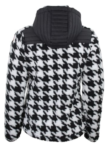 Peak Mountain Hybride jas "Astro" zwart/wit