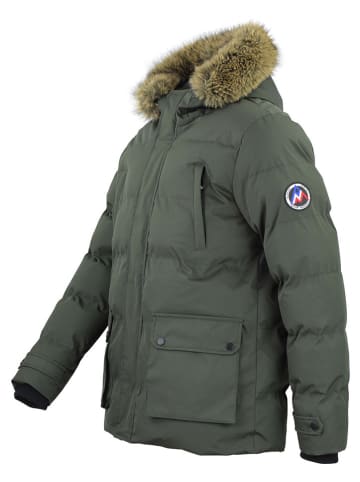 Peak Mountain Winterjas "Canabel" kaki