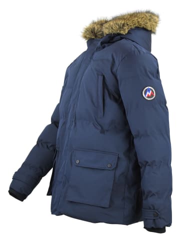 Peak Mountain Steppjacke "Canabel" in Dunkelblau