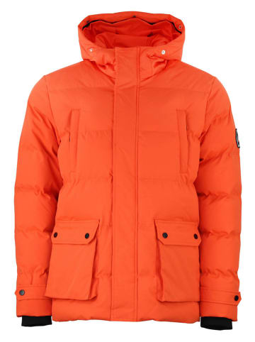 Peak Mountain Doorgestikte jas "Canabel" oranje