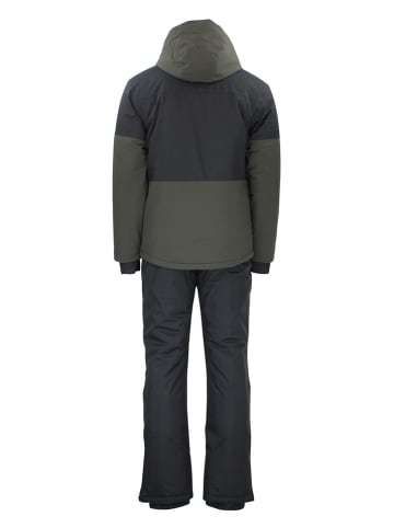 Peak Mountain 2tlg. Ski-/ Snowboard-Outfit "Ceruby" in Schwarz/ Khaki