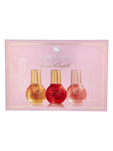 Gloria Vanderbilt 3-delige set: "Discovery" - 3 x eau de parfum, elk 30 ml