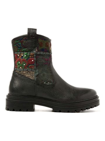 Lazamani Boots in Schwarz/ Bunt