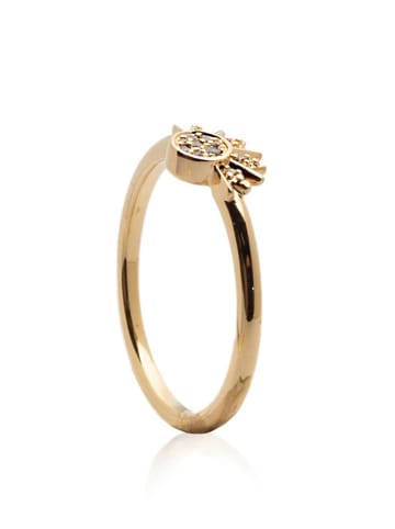 Pandora Vergold. Ring mit Edelsteinen